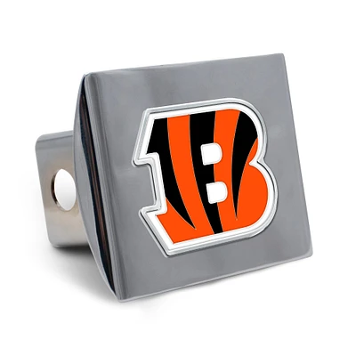 WinCraft Cincinnati Bengals Premium Metal Hitch Cover