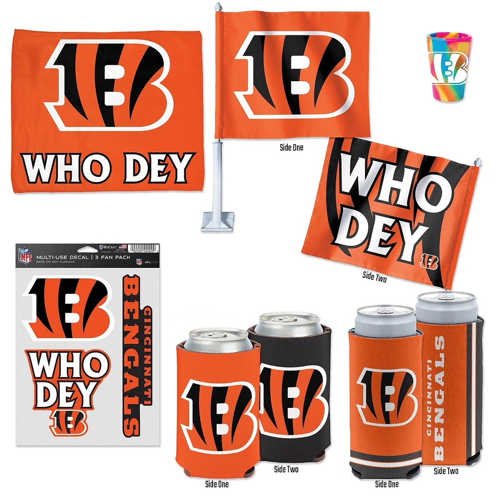 WinCraft Cincinnati Bengals Pack Gameday six pièces