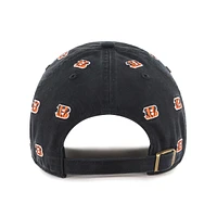 Women's '47 Cincinnati Bengals Confetti Clean Up Adjustable Hat