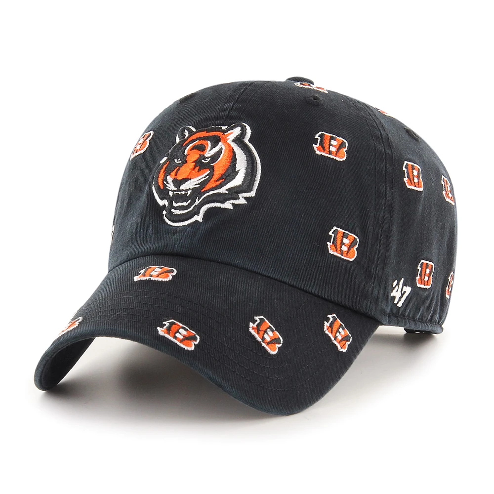 Casquette réglable '47 Cincinnati Bengals Confetti Clean Up pour femme