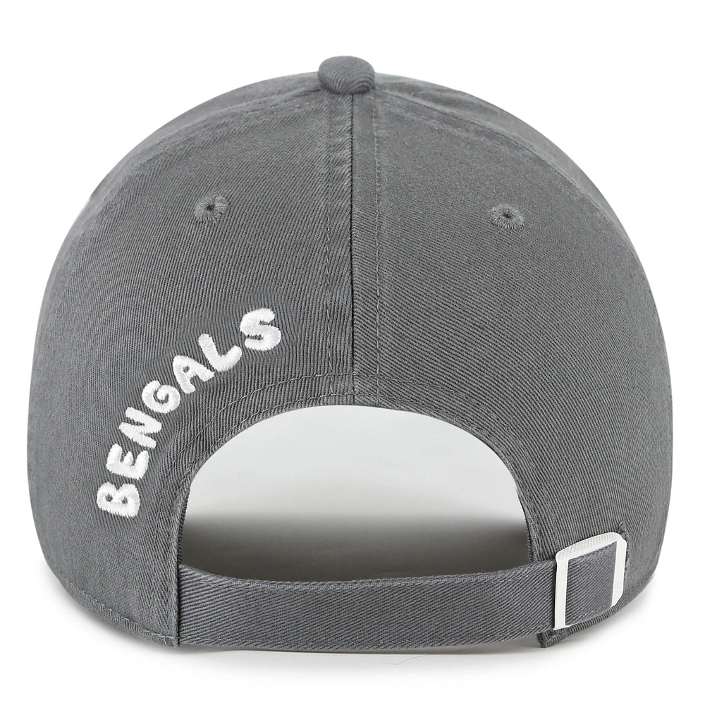 Casquette ajustable Bright Side Clean Up grise pour femme '47 Cincinnati Bengals