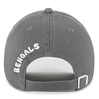 Casquette ajustable Bright Side Clean Up grise pour femme '47 Cincinnati Bengals