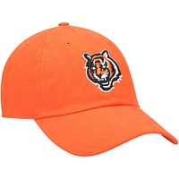 Women's '47 Orange Cincinnati Bengals Miata Clean Up Secondary Logo Adjustable Hat