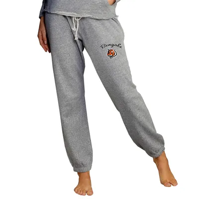 Cincinnati Bengals Concepts Sport Women's Mainstream Knit Jogger Pants - Gray