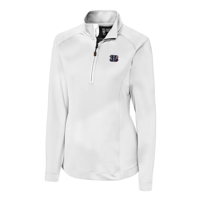 Cincinnati Bengals Cutter & Buck Vapor Full-Zip Jacket - White