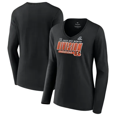 Cincinnati Bengals Fanatics Branded Women's Ombre Long Sleeve T