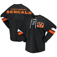 Cincinnati Bengals Primary Colour Logo Long Sleeve T-Shirt - Mens