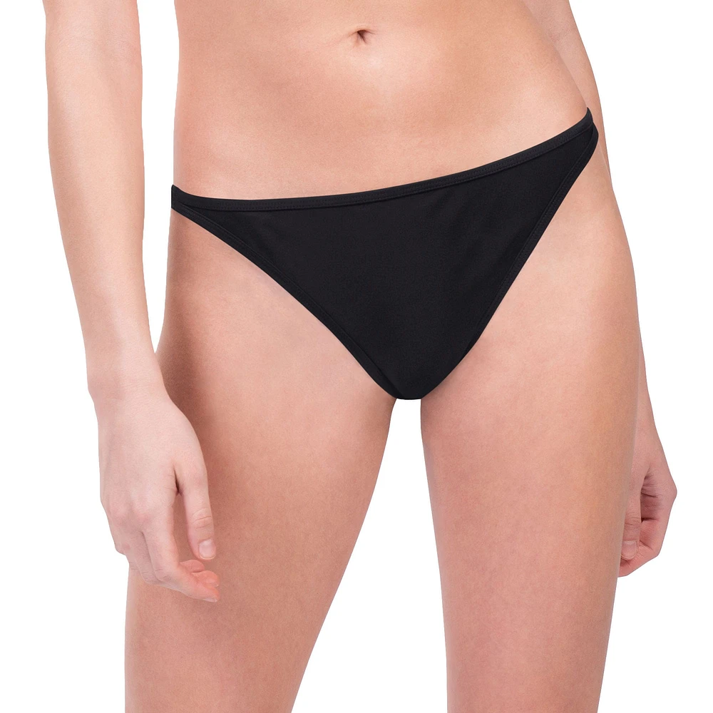 Women's G-III 4Her by Carl Banks Black Cincinnati Bengals Hall of Fame Bikini Bottom