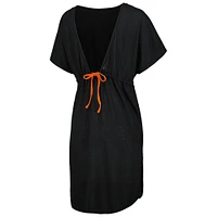 Women's G-III 4Her by Carl Banks Black Cincinnati Bengals Versus Swim Cover-Up