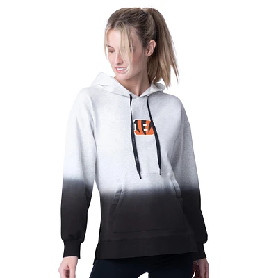 Women's MSX by Michael Strahan Gray Cincinnati Bengals Daniela Pullover Hoodie