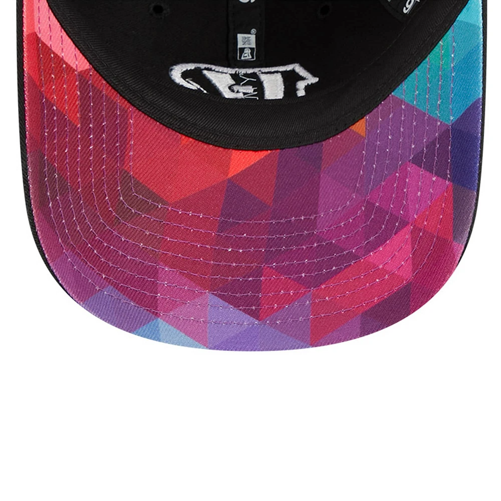 Casquette réglable New Era noire Cincinnati Bengals 2023 NFL Crucial Catch 9TWENTY pour femme