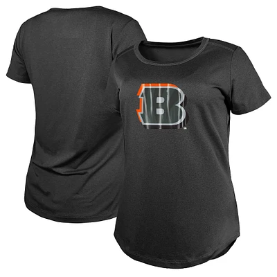 T-shirt New Era Charcoal Cincinnati Bengals 2024 NFL Draft pour femme