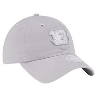 Women's New Era Gray Cincinnati Bengals Color Pack 9TWENTY Adjustable Hat