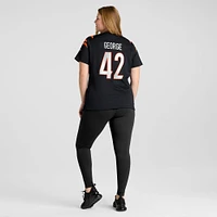 Maillot de joueur match Nike Allan George noir des Bengals Cincinnati pour femme