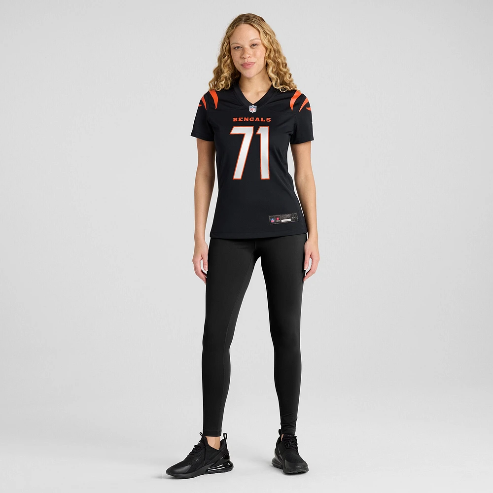 Maillot de match Nike Amarius Mims noir pour femme des Bengals Cincinnati