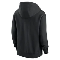 Women's Nike  Black Cincinnati Bengals 2024 NFL Crucial Catch Club Pullover Hoodie