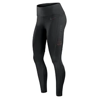 Women's Nike Black Cincinnati Bengals Edge Wordmark Performance Leggings