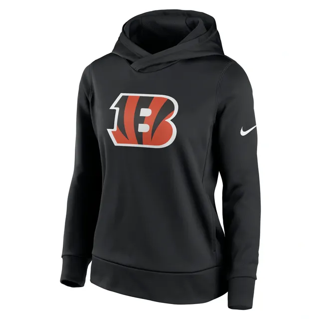 Nike Women's Team (NFL Cincinnati Bengals) Pullover Hoodie in Grey, Size: Small | NKZE07F9A-06G