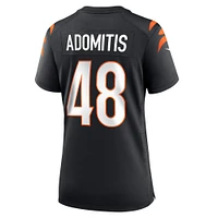 Maillot de joueur match des Bengals Cincinnati Nike Cal Adomitis pour femme, noir