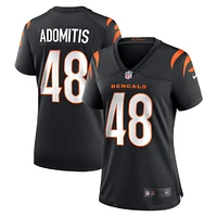 Maillot de joueur match des Bengals Cincinnati Nike Cal Adomitis pour femme, noir