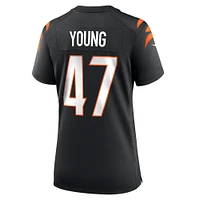 Women's Nike Craig Young  Black Cincinnati Bengals Team Game Jersey