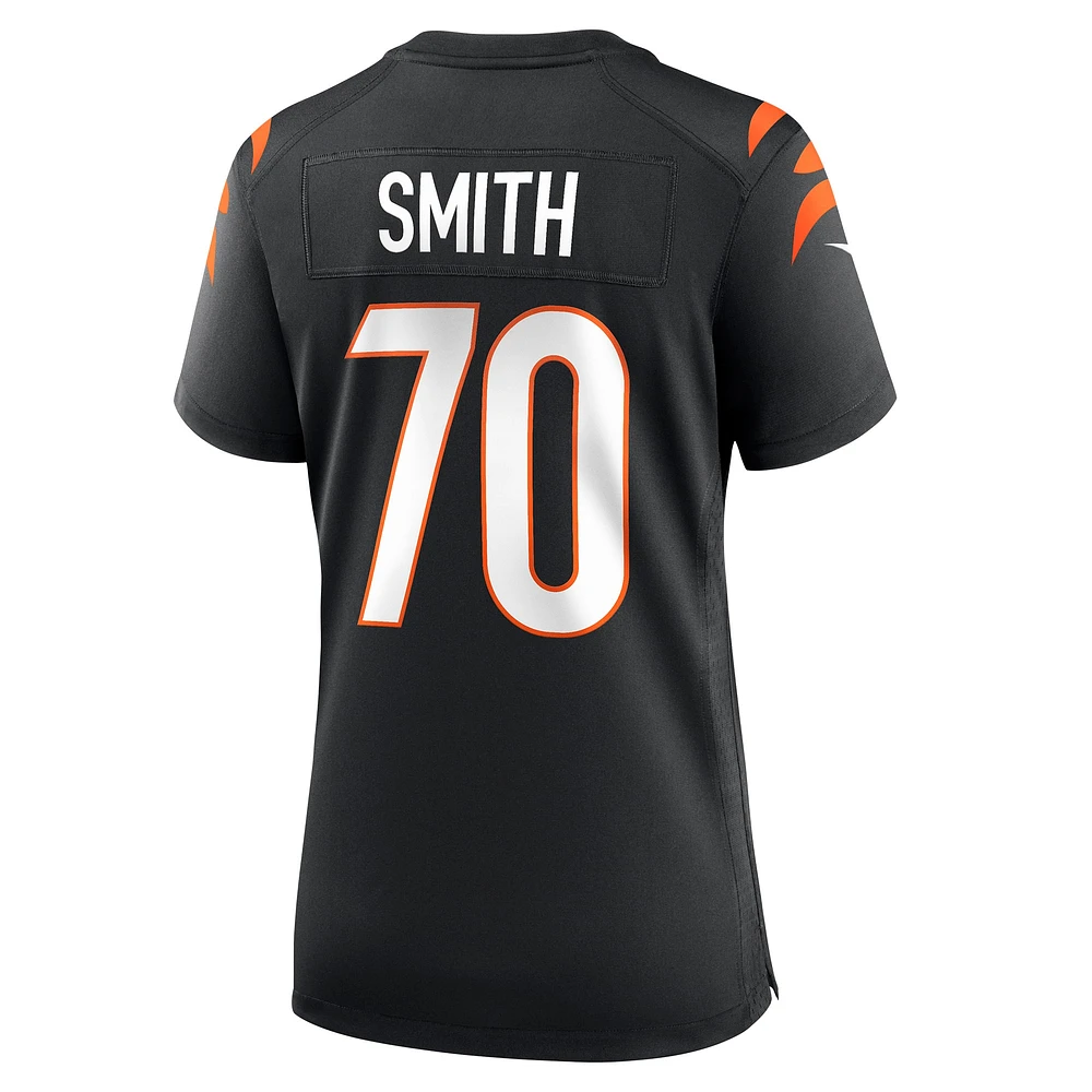 Maillot de match Nike D'Ante Smith noir pour femme des Bengals Cincinnati