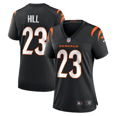 Women's Nike Daxton Hill Black Cincinnati Bengals Player Game Jersey