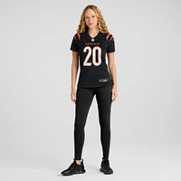 Maillot de match l'équipe Nike DJ Turner pour femme, noir, Cincinnati Bengals