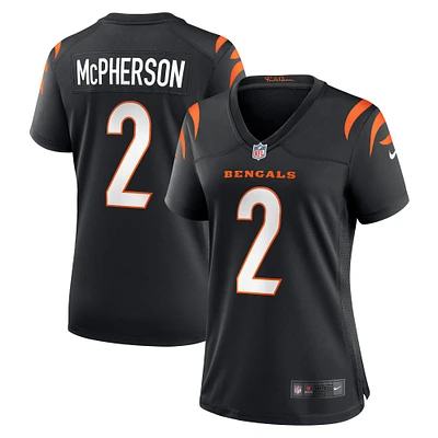 Women's Nike Evan McPherson Black Cincinnati Bengals Game Jersey