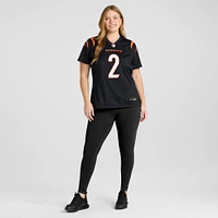 Maillot de match Nike Evan McPherson noir des Bengals Cincinnati pour femme