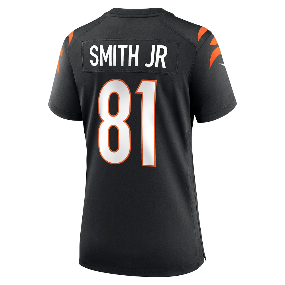 Maillot de match des Bengals Cincinnati Nike Irv Smith Jr. pour femme, noir