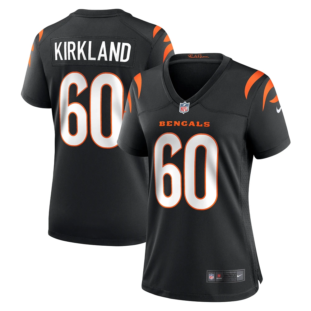 Women's Nike Jaxson Kirkland  Black Cincinnati Bengals Team Game Jersey