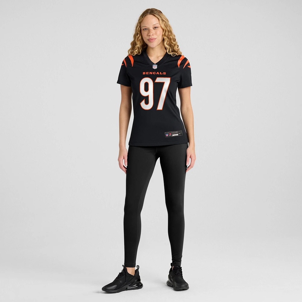 Women's Nike Jay Tufele Black Cincinnati Bengals Game Player Jersey