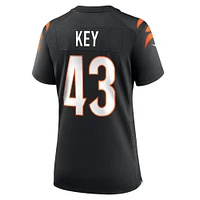Women's Nike Jaylen Key  Black Cincinnati Bengals Team Game Jersey