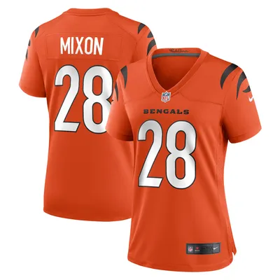 Nike Men's Joe Mixon Black Cincinnati Bengals Game Jersey - Black