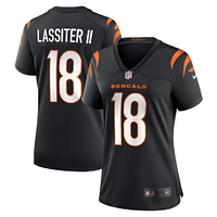 Women's Nike Kwamie Lassiter II Black Cincinnati Bengals Game Player Jersey