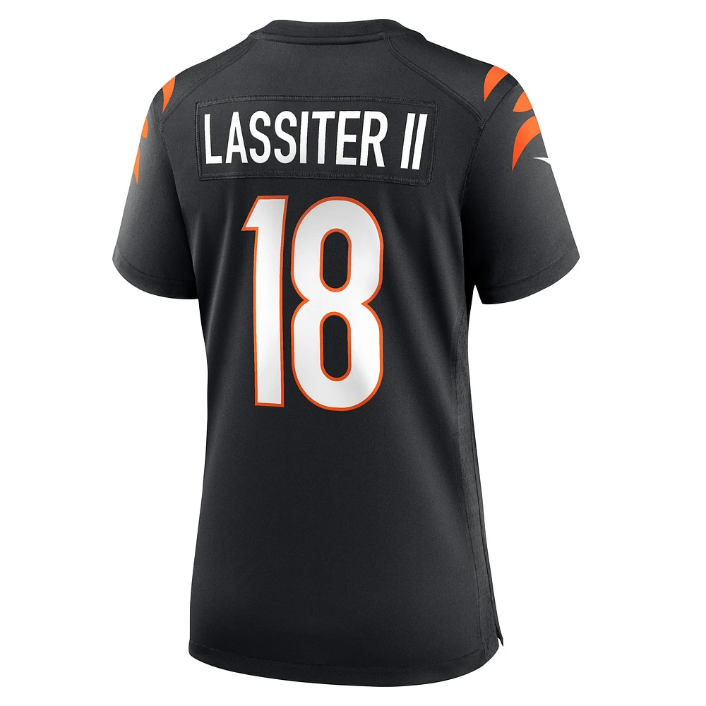 Maillot de joueur match Nike Kwamie Lassiter II pour femme, noir, des Bengals Cincinnati