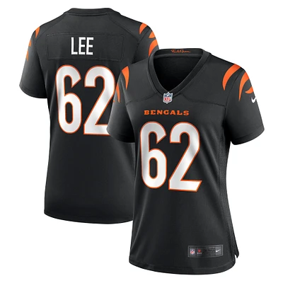 Maillot de match Nike Matt Lee noir pour femme des Bengals Cincinnati