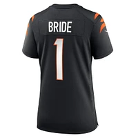 Women's Nike Number 1 Bride Black Cincinnati Bengals Game Jersey