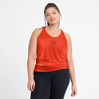 Women's Nike Orange Cincinnati Bengals Glory Crisscross Performance Tank Top