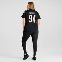 Maillot de match joueur Nike Sam Hubbard noir des Bengals Cincinnati pour femme