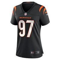 Women's Nike Shemar Stewart  Black Cincinnati Bengals Team Game Jersey