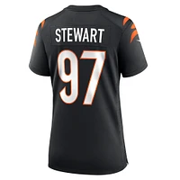 Women's Nike Shemar Stewart  Black Cincinnati Bengals Team Game Jersey