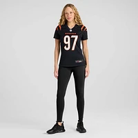 Women's Nike Shemar Stewart  Black Cincinnati Bengals Team Game Jersey