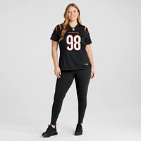 Maillot Nike Tedarrell Slaton Jr. pour femme, noir, des Bengals de Cincinnati