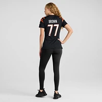 Maillot de match Nike Trent pour femme, marron et noir, des Bengals Cincinnati