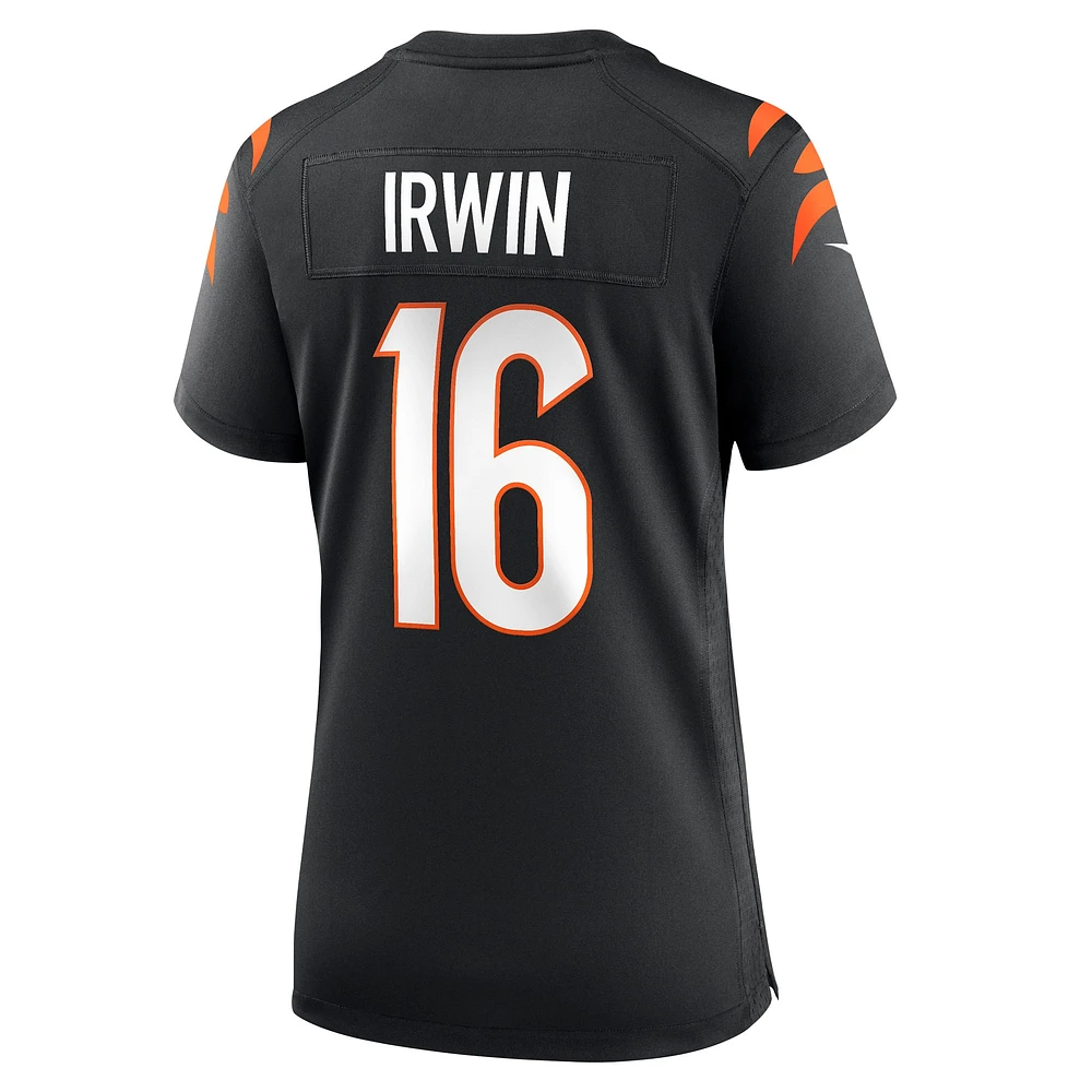 Maillot de joueur match Nike Trenton Irwin pour femme, noir, Cincinnati Bengals