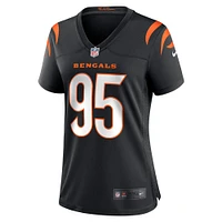 Maillot Nike Zach Carter pour femme, noir, joueur de match des Bengals Cincinnati