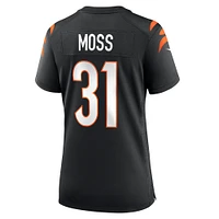 Women's Nike Zack Moss  Black Cincinnati Bengals Game Jersey