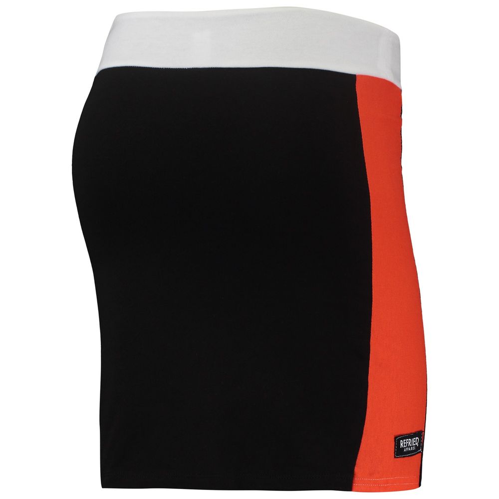 Women's Refried Apparel Black Cincinnati Bengals Sustainable Short Skirt